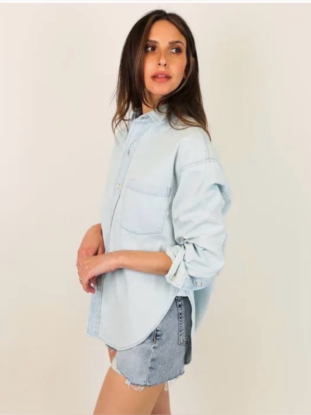 Citizens of humanity Kayla Denim Shirt in XS - Picture 10 of 16